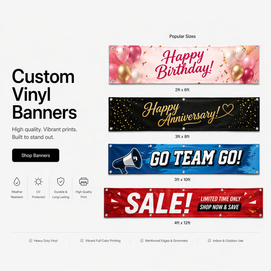 Custom Printed Banners