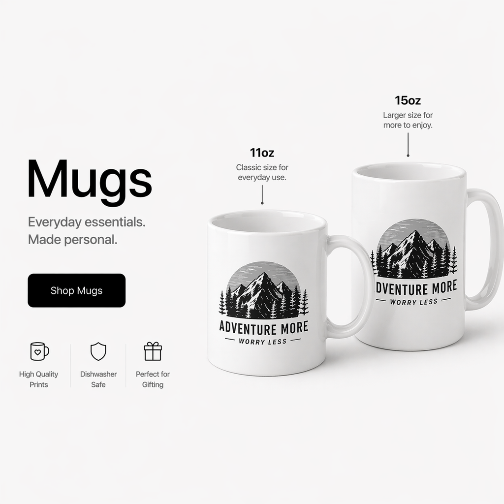 Custom Printed Mugs